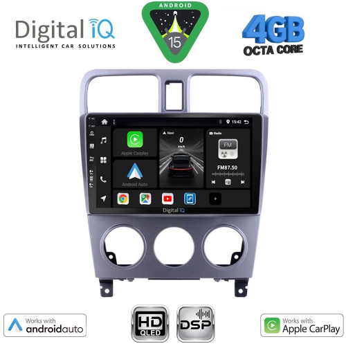 DIGITAL IQ BXF 6661_CPAA (9inc) MULTIMEDIA TABLET for SUBARU FORESTER  mod. 2002-2008