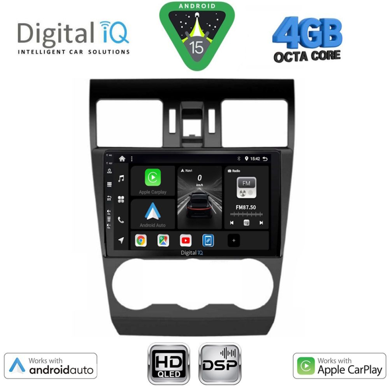 DIGITAL IQ BXF 6663_CPAA (9inc) MULTIMEDIA TABLET for SUBARU FORESTER - IMPREZA - XV mod. 2013-2019 DIGITAL IQ BXF 6663_CPAA (9inc) MULTIMEDIA TABLET for SUBARU FORESTER - IMPREZA - XV mod. 2013-2019