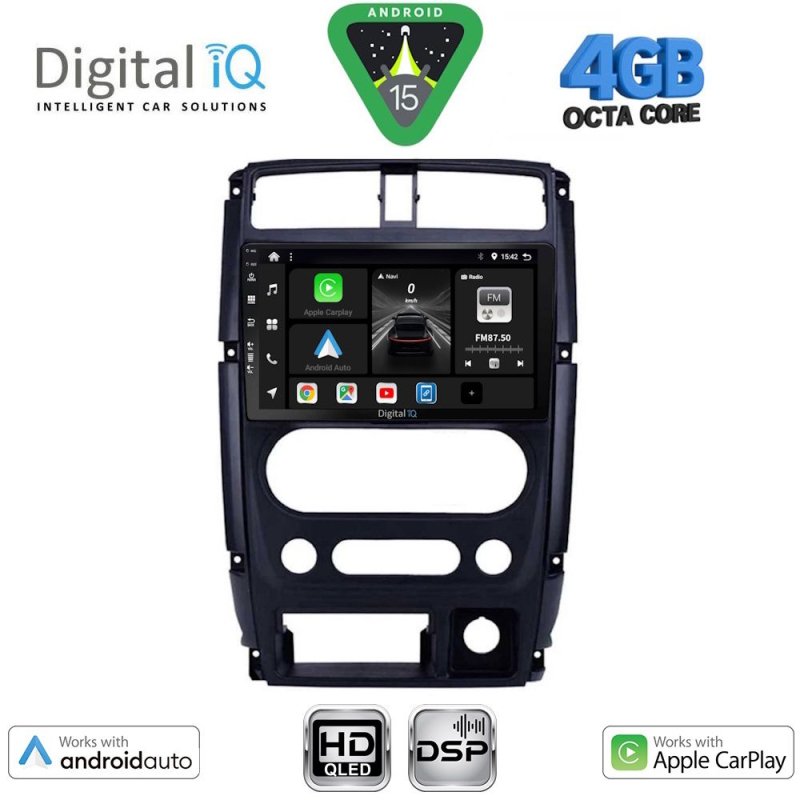 DIGITAL IQ BXF 6678_CPAA (9inc) MULTIMEDIA TABLET for SUZUKI JIMNY mod. 2007-2017 DIGITAL IQ BXF 6678_CPAA (9inc) MULTIMEDIA TABLET for SUZUKI JIMNY mod. 2007-2017