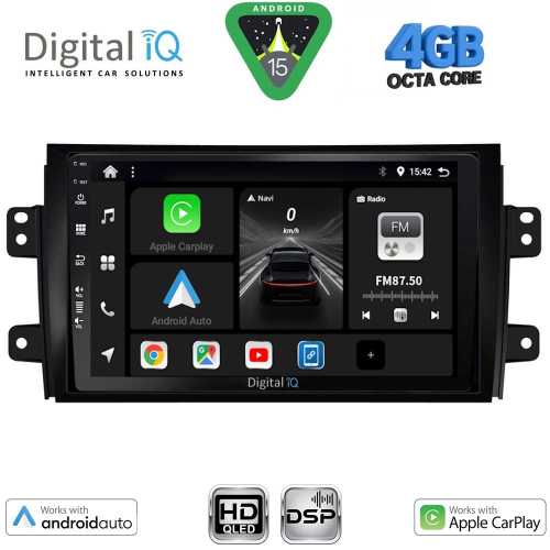 DIGITAL IQ BXF 6688_CPAA (9inc) MULTIMEDIA TABLET for FIAT SEDICI – SUZUKI SX4 mod. 2005-2013