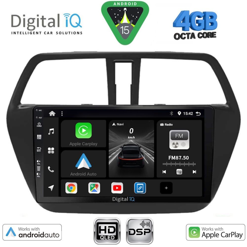 DIGITAL IQ BXF 6689_CPAA (9inc) MULTIMEDIA TABLET for SUZUKI SX4 S-CROSS mod. 2014-2021 DIGITAL IQ BXF 6689_CPAA (9inc) MULTIMEDIA TABLET for SUZUKI SX4 S-CROSS mod. 2014-2021