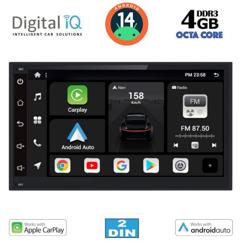DIGITAL IQ BXF 669_CPAA (6.8'' DIN) MULTIMEDIA 2DIN