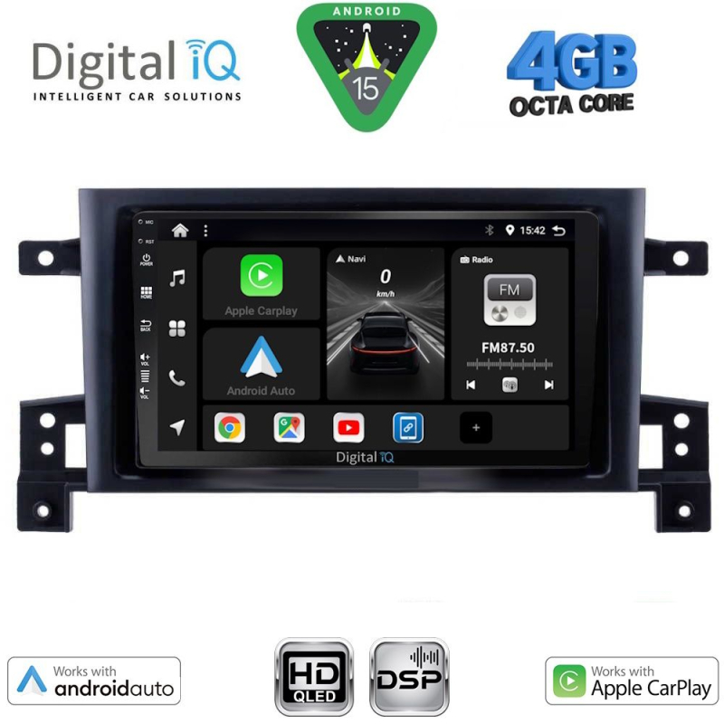 DIGITAL IQ BXF 6696_CPAA (9inc) MULTIMEDIA TABLET for SUZUKI GRAND VITARA mod. 2005-2015 DIGITAL IQ BXF 6696_CPAA (9inc) MULTIMEDIA TABLET for SUZUKI GRAND VITARA mod. 2005-2015