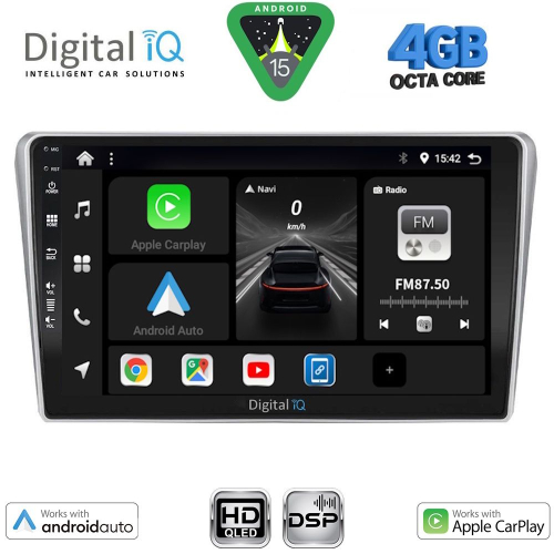 DIGITAL IQ BXF 6704_CPAA (9inc) MULTIMEDIA TABLET for TOYOTA AVENSIS (T25) mod. 2003-2009