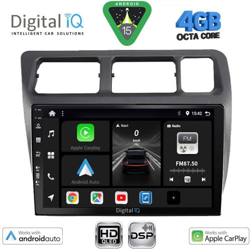 DIGITAL IQ BXF 6710_CPAA (9inc) MULTIMEDIA TABLET for TOYOTA COROLLA mod. 1992-1997