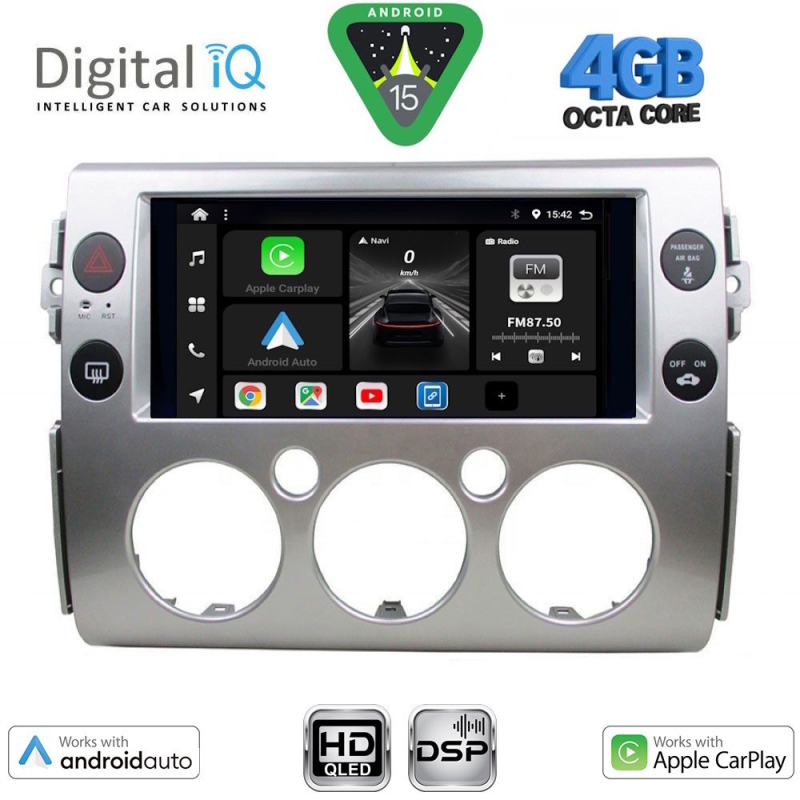 DIGITAL IQ BXF 6717_CPAA (9inc) MULTIMEDIA TABLET for TOYOTA FJ CRUISER mod. 2007-2013 DIGITAL IQ BXF 6717_CPAA (9inc) MULTIMEDIA TABLET for TOYOTA FJ CRUISER mod. 2007-2013