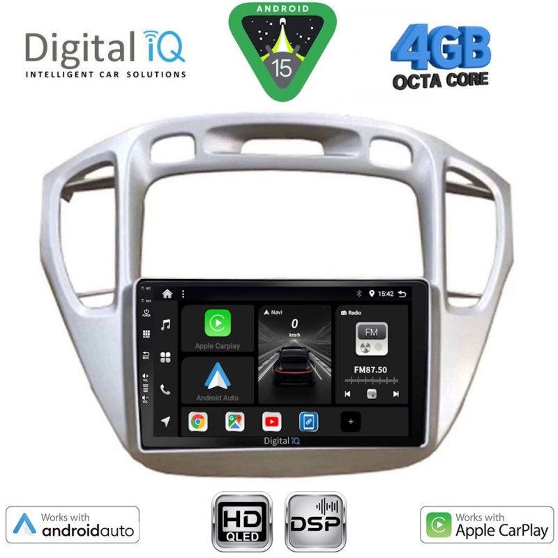 DIGITAL IQ BXF 6718_CPAA (9inc) MULTIMEDIA TABLET for TOYOTA HIGHLANDER mod. 2002-2009 DIGITAL IQ BXF 6718_CPAA (9inc) MULTIMEDIA TABLET for TOYOTA HIGHLANDER mod. 2002-2009