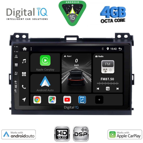 DIGITAL IQ BXF 6723_CPAA (9inc) MULTIMEDIA TABLET for TOYOTA LANDCRUISER mod. 2002-2008