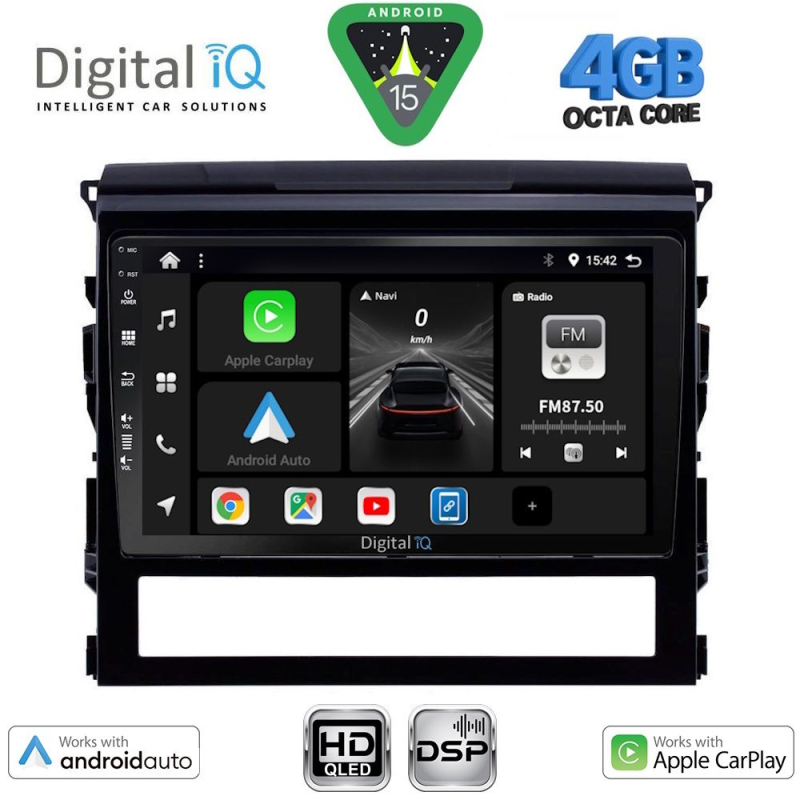 DIGITAL IQ BXF 6725_CPAA (9inc) MULTIMEDIA TABLET for TOYOTA LANDCRUISER mod. 2016-2019 DIGITAL IQ BXF 6725_CPAA (9inc) MULTIMEDIA TABLET for TOYOTA LANDCRUISER mod. 2016-2019
