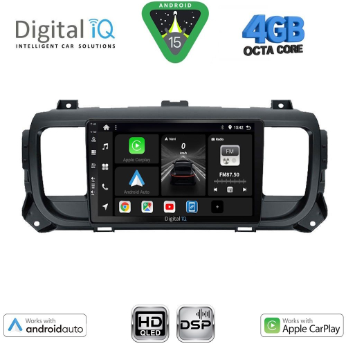 DIGITAL IQ BXF 6729_CPAA (9inc) MULTIMEDIA TABLET for CITROEN JUMPY-SPACETOURER – PEUGEOT EXPERT-TRAVELLER – TOYOTA PROACE mod.2016&gt;