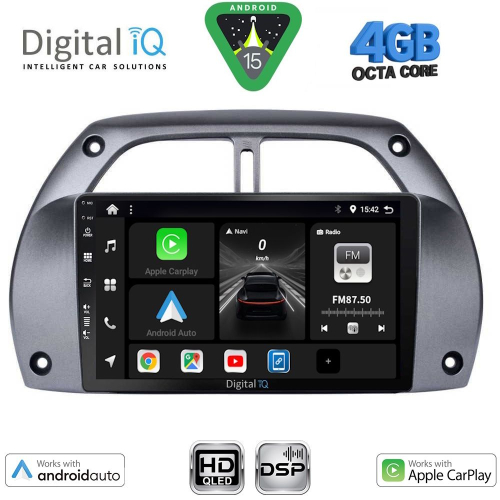 DIGITAL IQ BXF 6730_CPAA A/C (9inc) MULTIMEDIA TABLET for TOYOTA RAV 4 mod. 2000-2006
