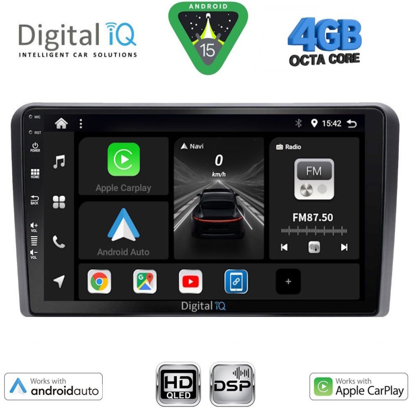 DIGITAL IQ BXF 16740_CPAA (10inc) MULTIMEDIA TABLET for SEAT - SKODA - VW mod. 2004-2014