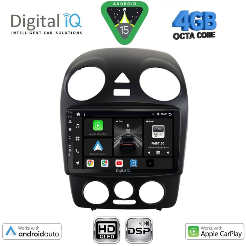 DIGITAL IQ BXF 6742_CPAA (9inc) MULTIMEDIA TABLET for VW BEETLE mod. 2004-2011 DIGITAL IQ BXF 6742_CPAA (9inc) MULTIMEDIA TABLET for VW BEETLE mod. 2004-2011