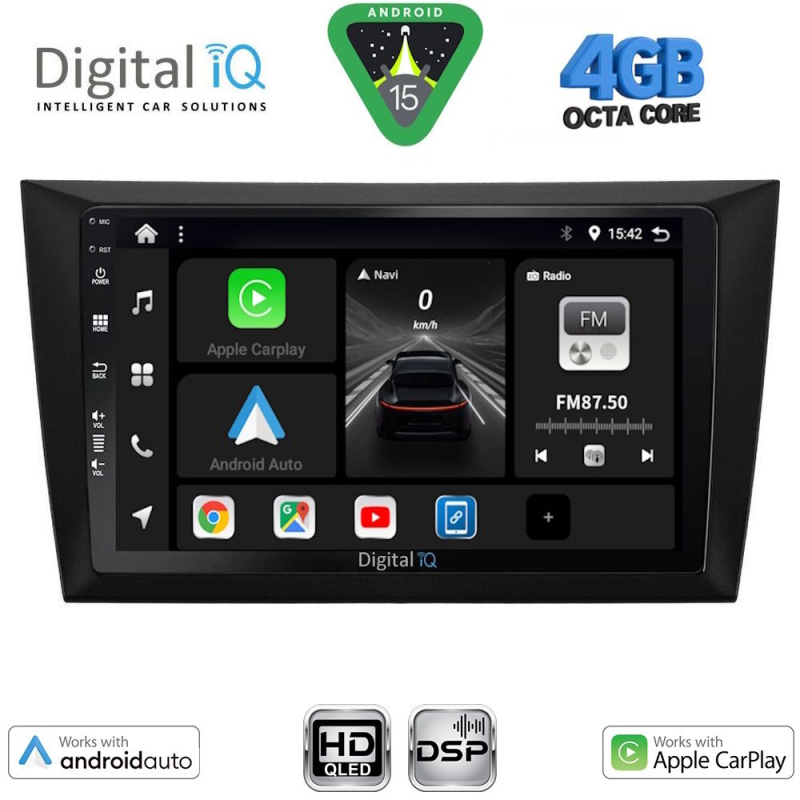 DIGITAL IQ BXF 6746_CPAA (9inc) MULTIMEDIA TABLET for GOLF 6 mod. 2009-2012 DIGITAL IQ BXF 6746_CPAA (9inc) MULTIMEDIA TABLET for GOLF 6 mod. 2009-2012
