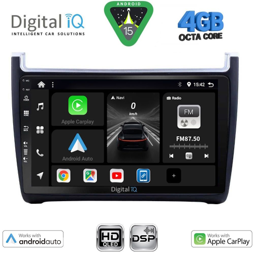 DIGITAL IQ BXF 6759SL_CPAA (9inc) MULTIMEDIA TABLET for VW TIGUAN mod. 2004-2011 (SILVER)