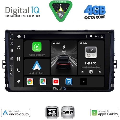 DIGITAL IQ BXF 6758_CPAA (9inc) MULTIMEDIA TABLET for VW POLO – TROC – TCROSS mod. 2017&gt;