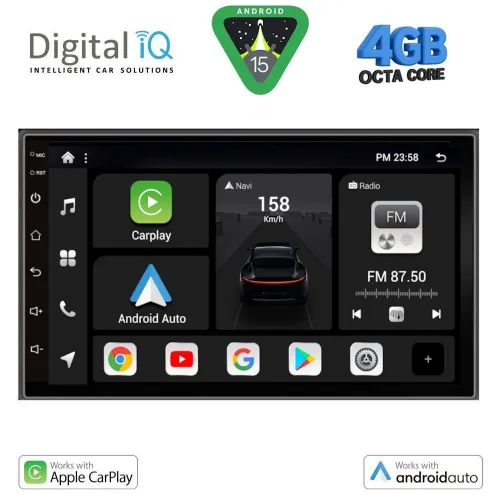 DIGITAL IQ BXF 695_CPAA (7'' DECK) MULTIMEDIA 2DIN