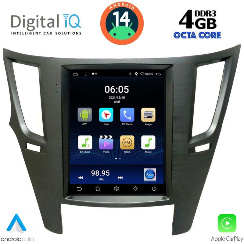 DIGITAL IQ BXF 6962_CPAA TESLA STYLE for SUBARU LEGACY – OUTBACK mod. 2009>