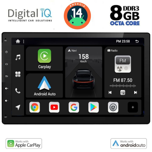 DIGITAL IQ BXF 700_CPAA (10.1'' DECK) MULTIMEDIA 2DIN