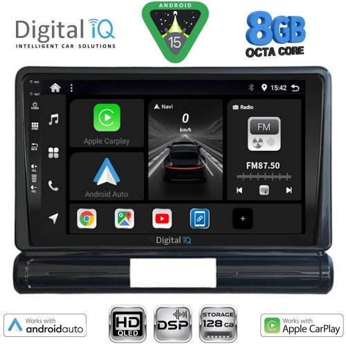 DIGITAL IQ BXF 7093M_CPAA (9inc) MULTIMEDIA TABLET for CITROEN C3 - DS3 mod. 2016&gt; Med Version