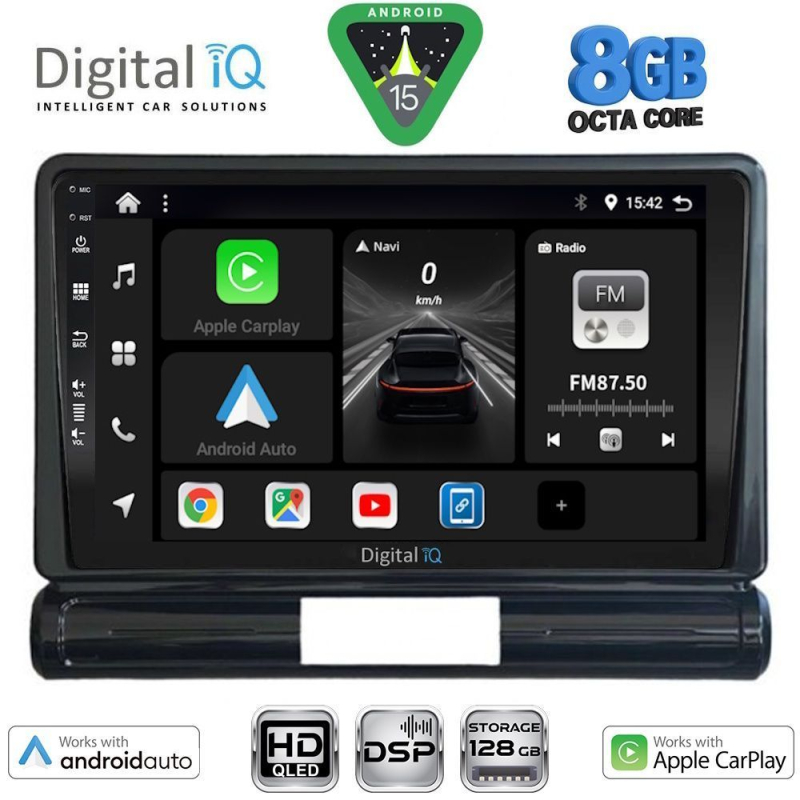 DIGITAL IQ BXF 7093M_CPAA (9inc) MULTIMEDIA TABLET for CITROEN C3 - DS3 mod. 2016> Med Version DIGITAL IQ BXF 7093M_CPAA (9inc) MULTIMEDIA TABLET for CITROEN C3 - DS3 mod. 2016> Med Version