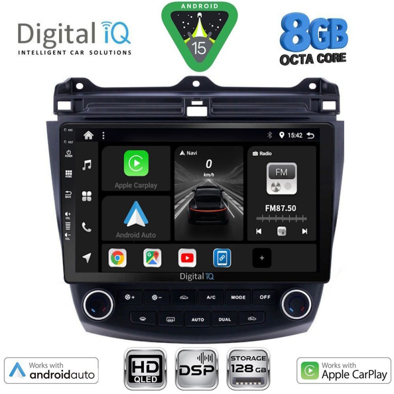 DIGITAL IQ BXF 7182_CPAA (10inc) MULTIMEDIA TABLET for HONDA ACCORD mod. 2003-2007