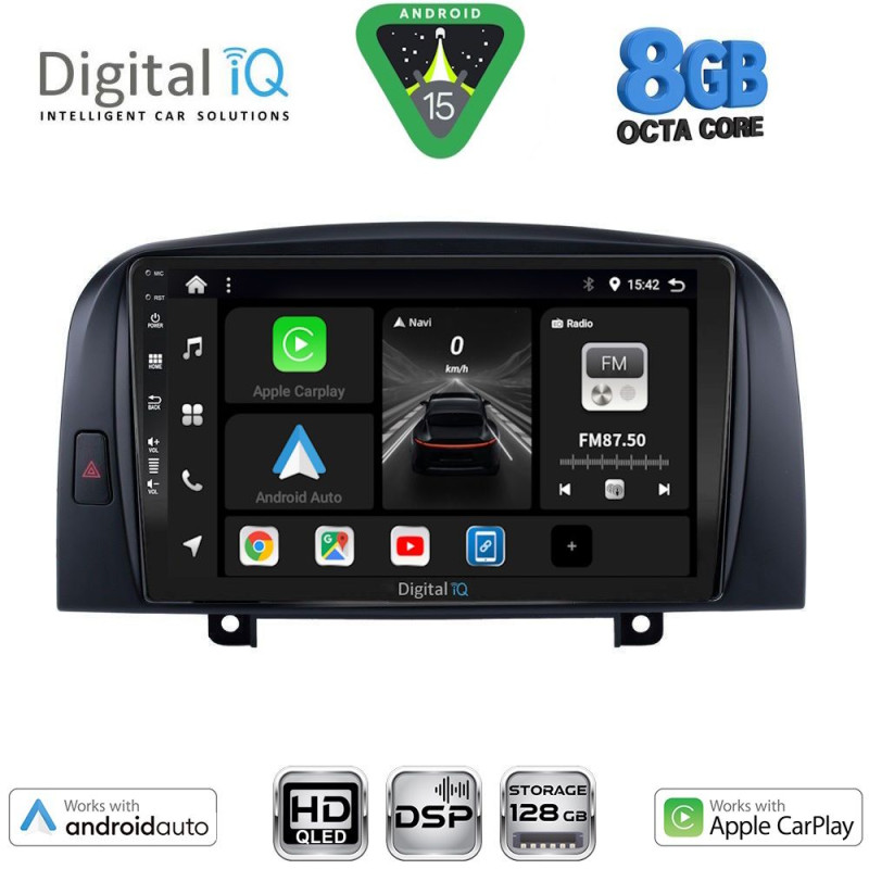 DIGITAL IQ BXF 7248_CPAA (9inc) MULTIMEDIA TABLET for HYUNDAI SONATA mod. 2006-2009