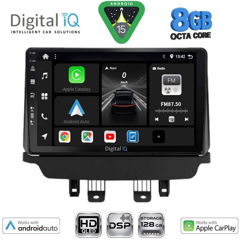 DIGITAL IQ BXF 7362_CPAA (9inc) MULTIMEDIA TABLET for MAZDA 2 mod. 2014-2023
