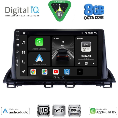 DIGITAL IQ BXF 7367_CPAA (9inc) MULTIMEDIA TABLET for MAZDA 3 mod. 2014-2019