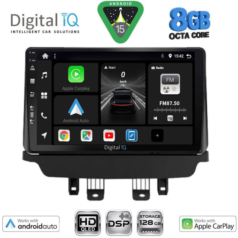 DIGITAL IQ BXF 7384_CPAA (9inc) MULTIMEDIA TABLET for MAZDA CX3 mod. 2014-2023