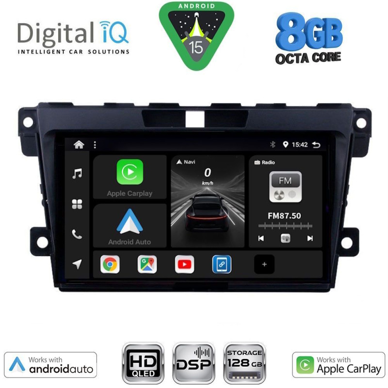 DIGITAL IQ BXF 7389_CPAA (9inc) MULTIMEDIA TABLET for MAZDA CX7 mod. 2006-2012