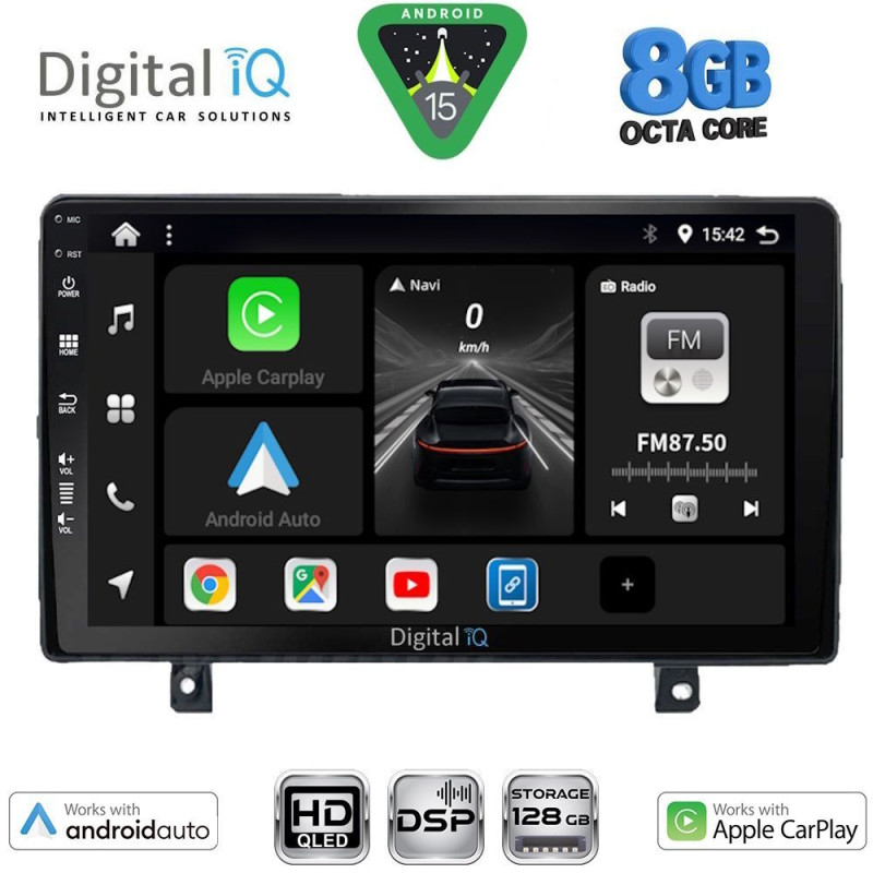 DIGITAL IQ BXF 7485_CPAA (9inc) MULTIMEDIA TABLET for OPEL ASTRA H mod. 2004-2010