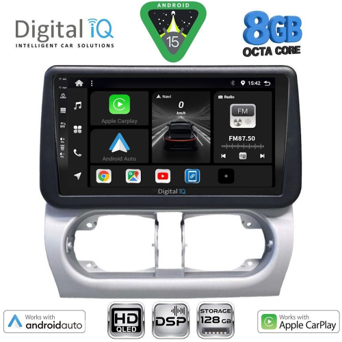 DIGITAL IQ BXF 7500_CPAA (9inc) MULTIMEDIA TABLET for OPEL CORSA C mod 2000-2006 - TIGRA mod. 2004-2009