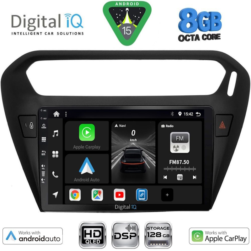 DIGITAL IQ BXF 7511BL_CPAA (9inc) MULTIMEDIA TABLET for CITROEN ELYSEE – PEUGEOT 301 mod. 2013> (BLACK) DIGITAL IQ BXF 7511BL_CPAA (9inc) MULTIMEDIA TABLET for CITROEN ELYSEE – PEUGEOT 301 mod. 2013> (BLACK)