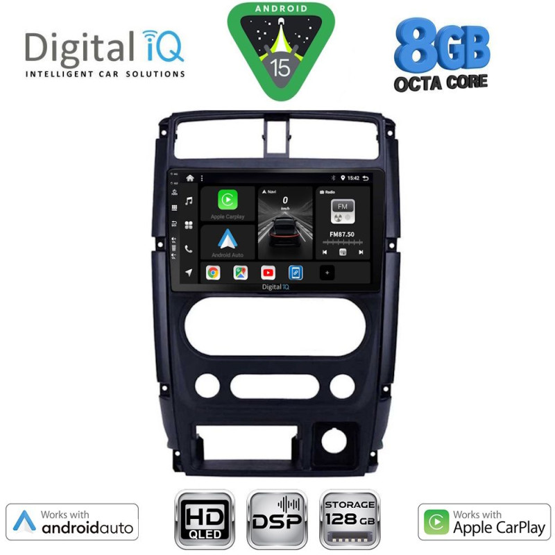 DIGITAL IQ BXF 7678_CPAA (9inc) MULTIMEDIA TABLET for SUZUKI JIMNY mod. 2007-2017