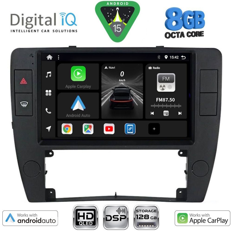 DIGITAL IQ BXF 7749_CPAA (9inc) MULTIMEDIA TABLET for VW PASSAT mod. 2000-2005