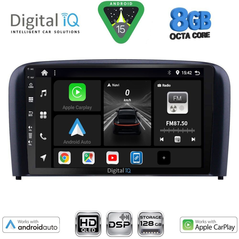 DIGITAL IQ BXF 7786_CPAA (9inc) MULTIMEDIA TABLET for VOLVO S80 mod. 1998-2006 DIGITAL IQ BXF 7786_CPAA (9inc) MULTIMEDIA TABLET for VOLVO S80 mod. 1998-2006