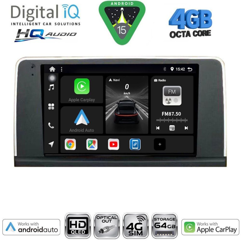 DIGITAL IQ BXK 19060_CPAA (9inc) (CCC) MULTIMEDIA TABLET for BMW X5 (E70) – X6 (E71) mod. 2006-2009