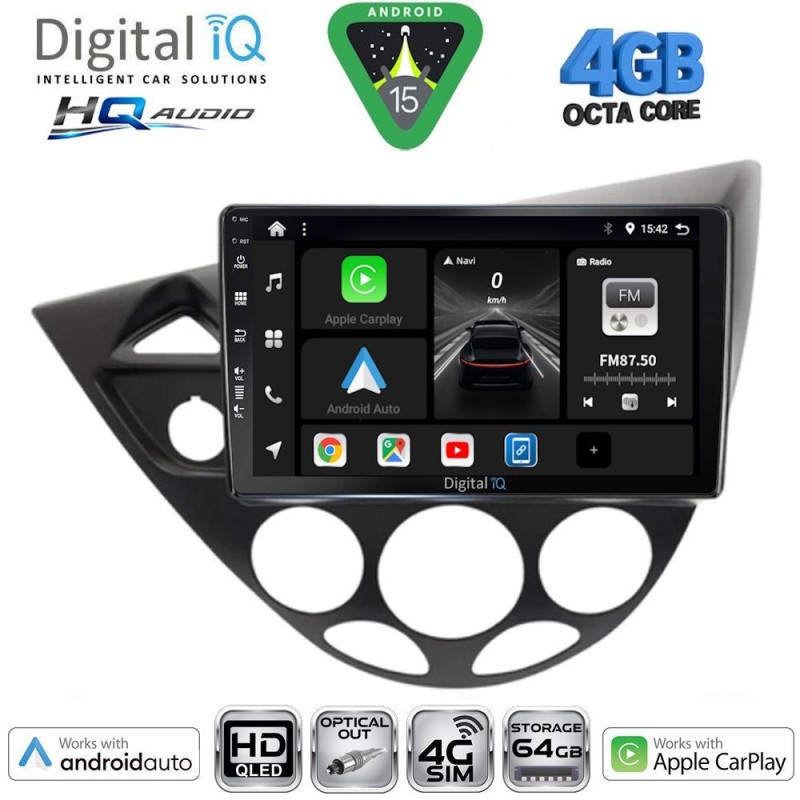 DIGITAL IQ BXK 19169_CPAA (9inc) MULTIMEDIA TABLET for FORD FOCUS mod. 1998-2004