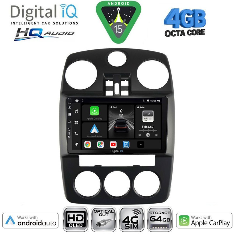 DIGITAL IQ BXK 19287_CPAA (9inc) MULTIMEDIA for CHRYSLER PT CRUISER mod. 2005-2010