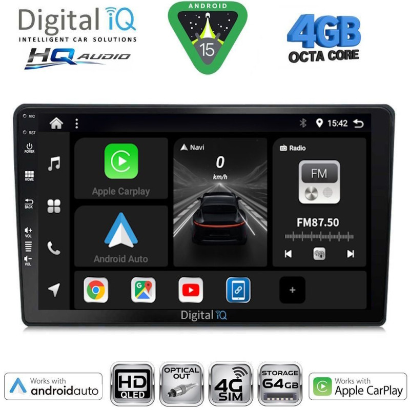 DIGITAL IQ BXK 19360_CPAA (9inc) MULTIMEDIA TABLET for MAZDA 2 mod. 2002-2007