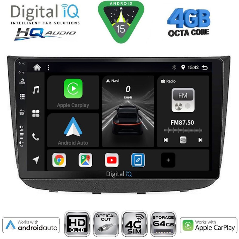 DIGITAL IQ BXK 19420_CPAA (10inc) MULTIMEDIA TABLET for MERCEDES VITO - VIANO (W639) mod. 2003-2007