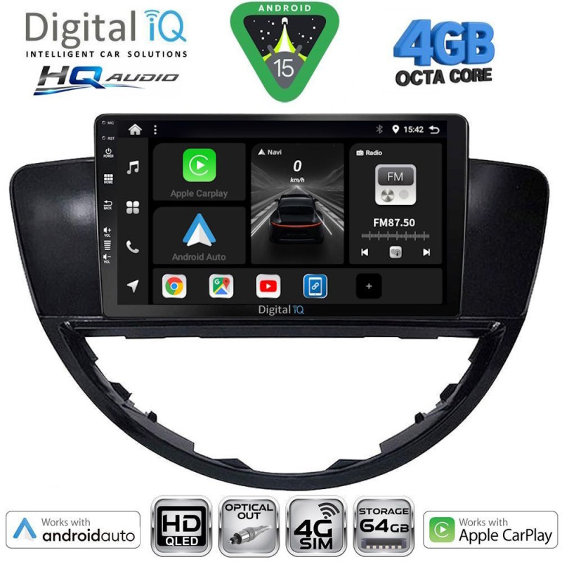DIGITAL IQ BXK 19660_CPAA (9inc) MULTIMEDIA TABLET for SUBARU TRIBECA mod. 2007-2014
