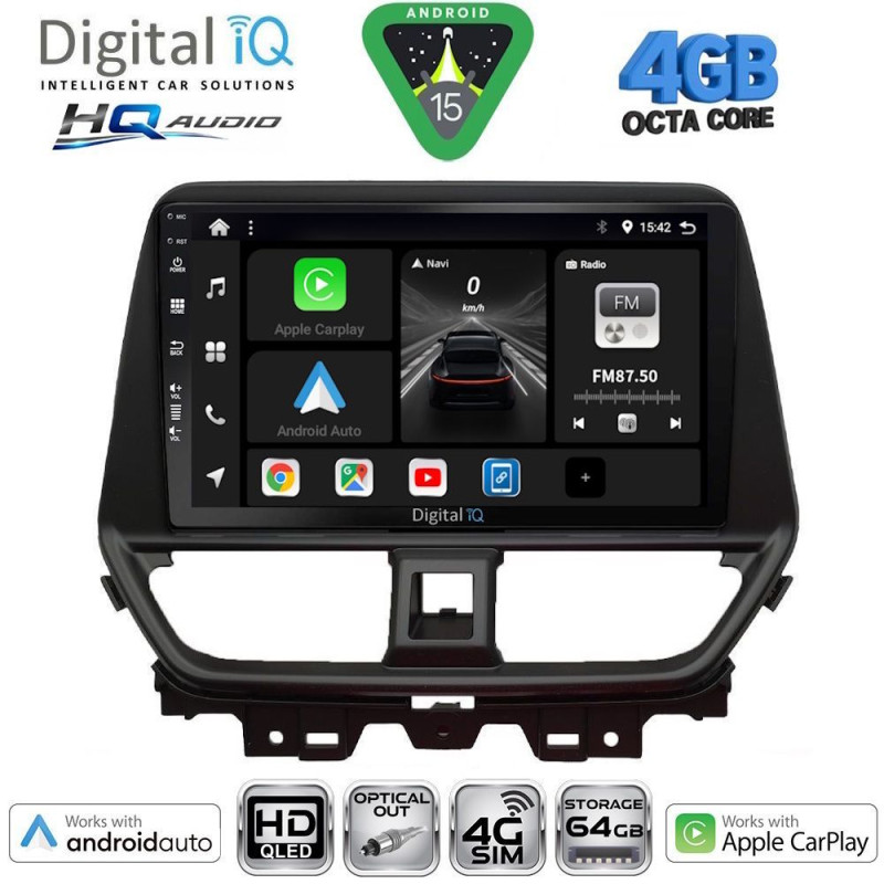 DIGITAL IQ BXK 19673_CPAA (9inc) MULTIMEDIA TABLET for SUZUKI BALENO mod. 2022-2026
