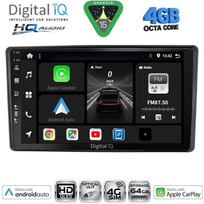 DIGITAL IQ BXK 19701_CPAA (10inc) MULTIMEDIA TABLET for TOYOTA RAIZE mod. 2020-2026