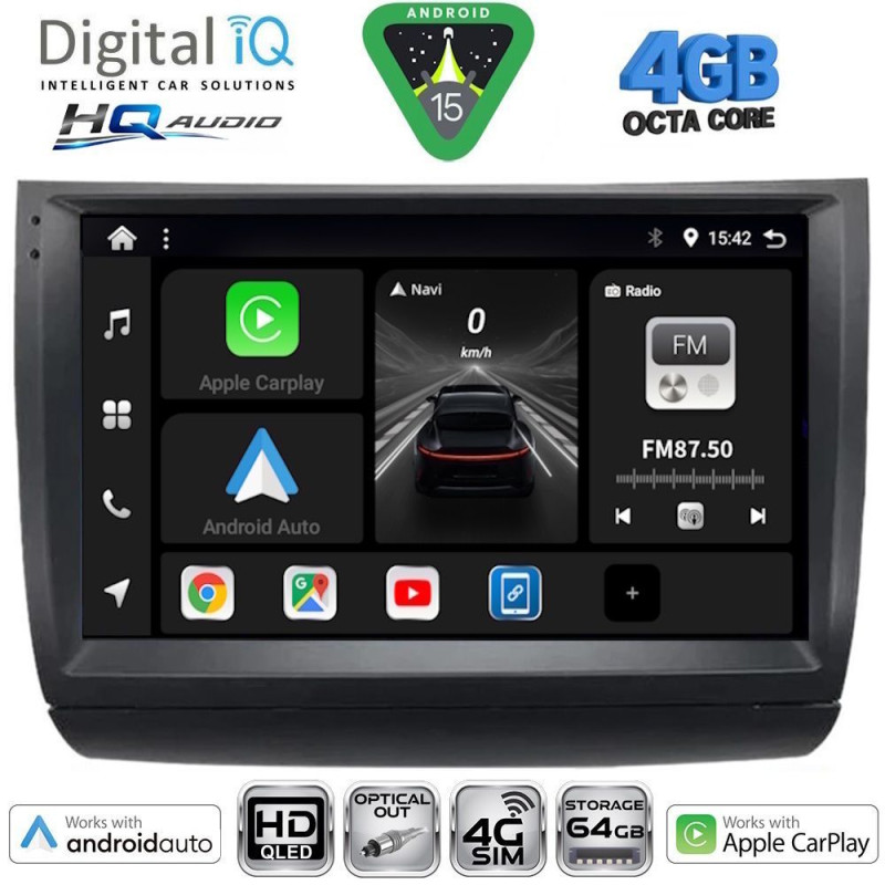DIGITAL IQ BXK 19728_CPAA (9inc) MULTIMEDIA TABLET for TOYOTA PRIUS mod. 2003-2009