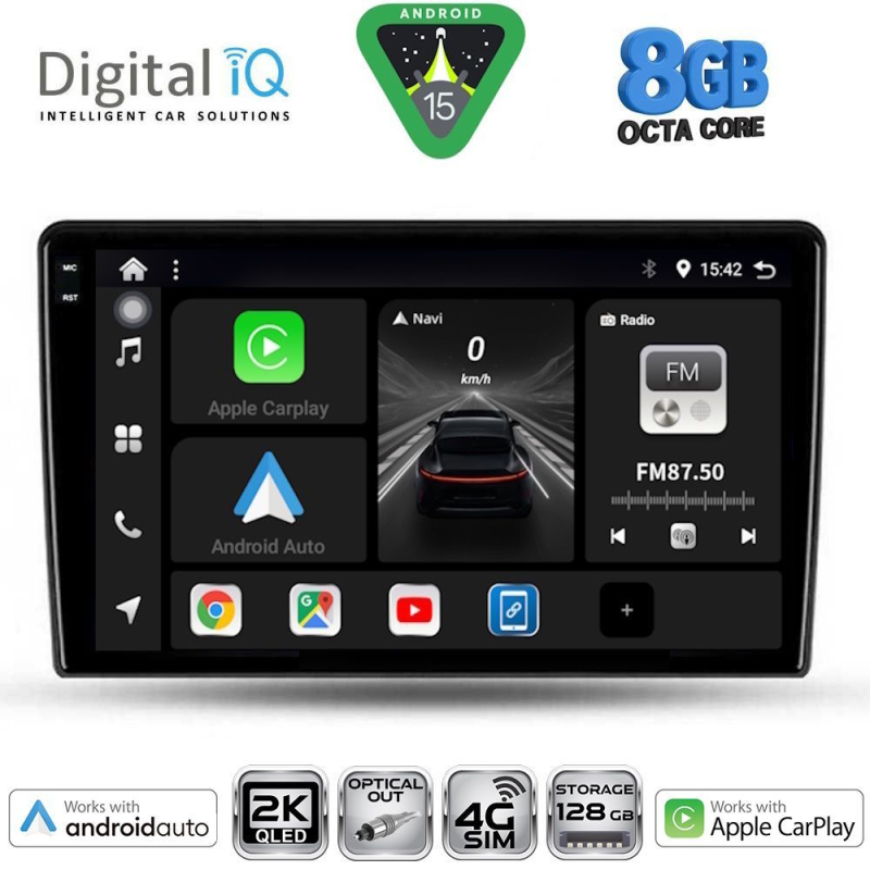 DIGITAL IQ BXK 20026_CPAA (9inc) MULTIMEDIA TABLET for ALFA ROMEO GIULIETTA mod 2014-2020