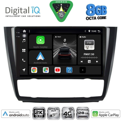 DIGITAL IQ BXK 20040_CPAA CLIMA (9inc) MULTIMEDIA TABLET for BMW S.1  E81-82-87-88 mod. 2004-2013