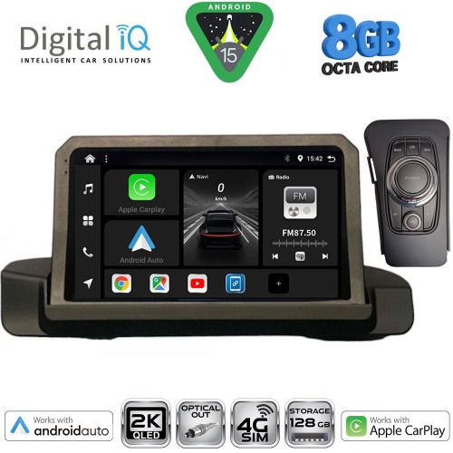 DIGITAL IQ BXK 20044_CPAA (9inc) MULTIMEDIA TABLET for BMW S.3 (E90-91-92) mod. 2005-2012