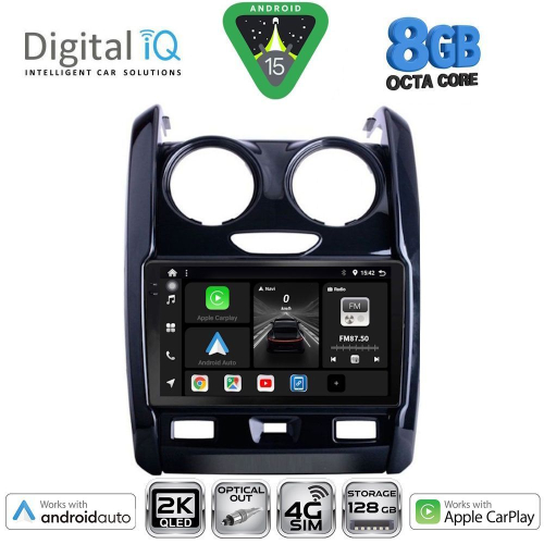 DIGITAL IQ BXK 20103_CPAA (9inc) MULTIMEDIA TABLET for DACIA DUSTER mod. 2012-2019